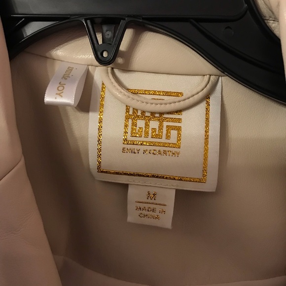 Emily McCarthy cream blazer jacket size medium - Picture 4 of 4